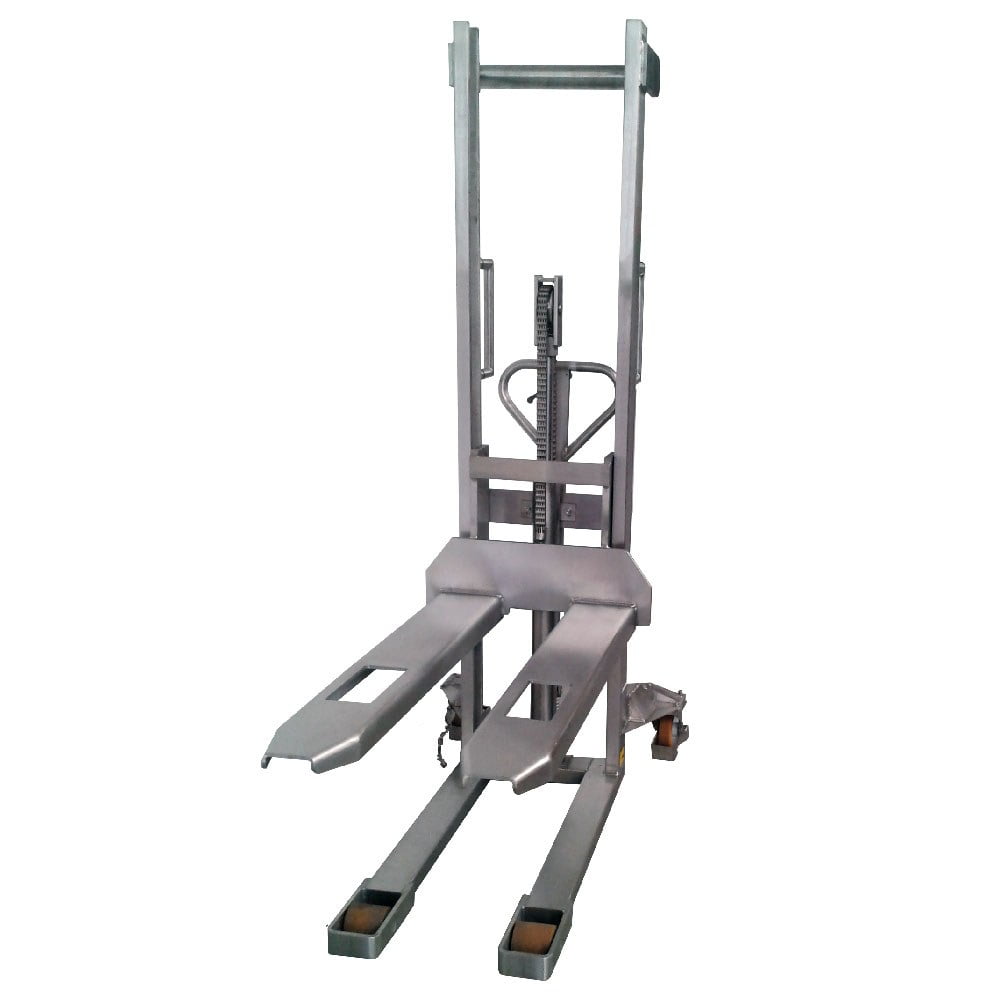 stoccatore manuale acciaio inox