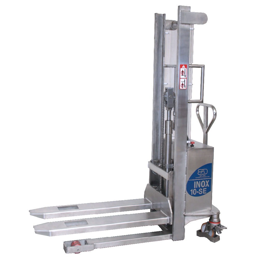 Bada-10SE-1 stoccatore semi elettrico acciaio inox
