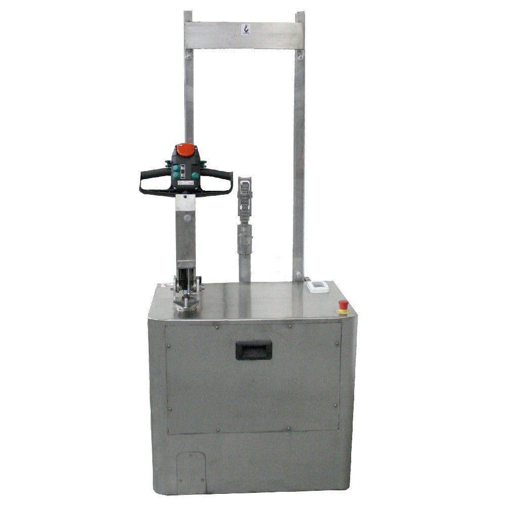 stoccatore elettrico acciaio inox