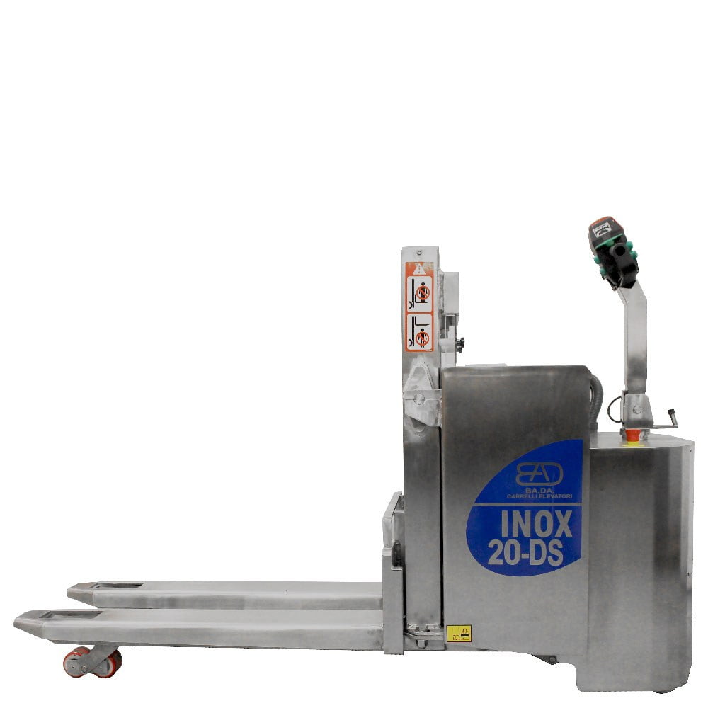 transpallet sollevatore in acciaio inox