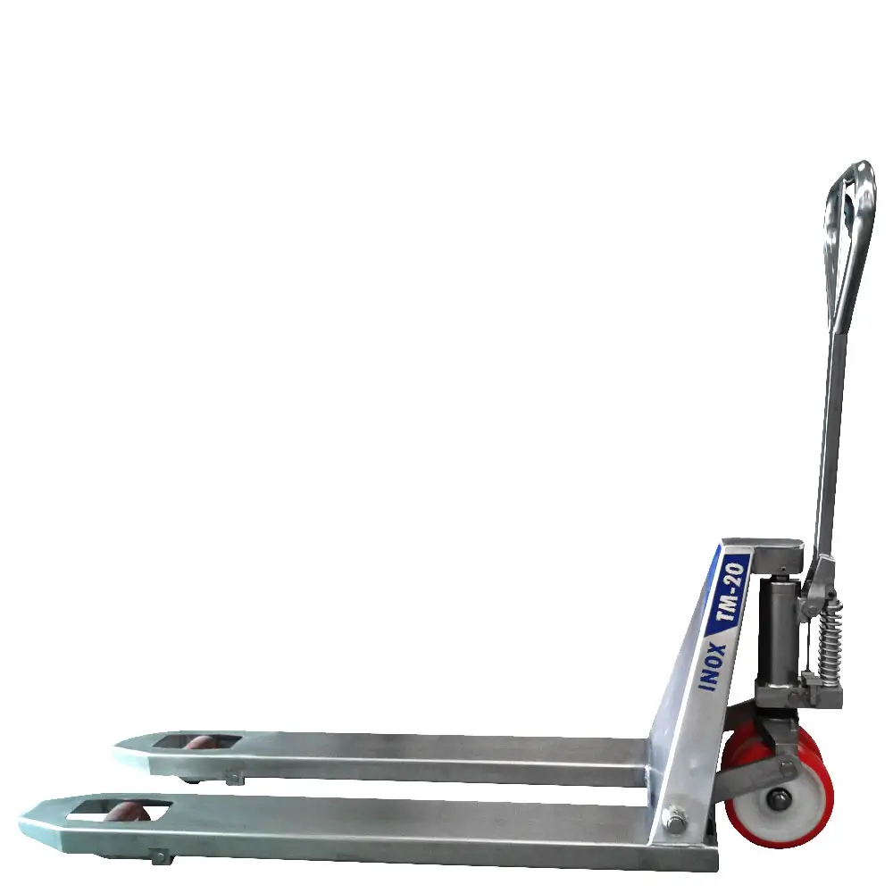 transpallet acciaio inox