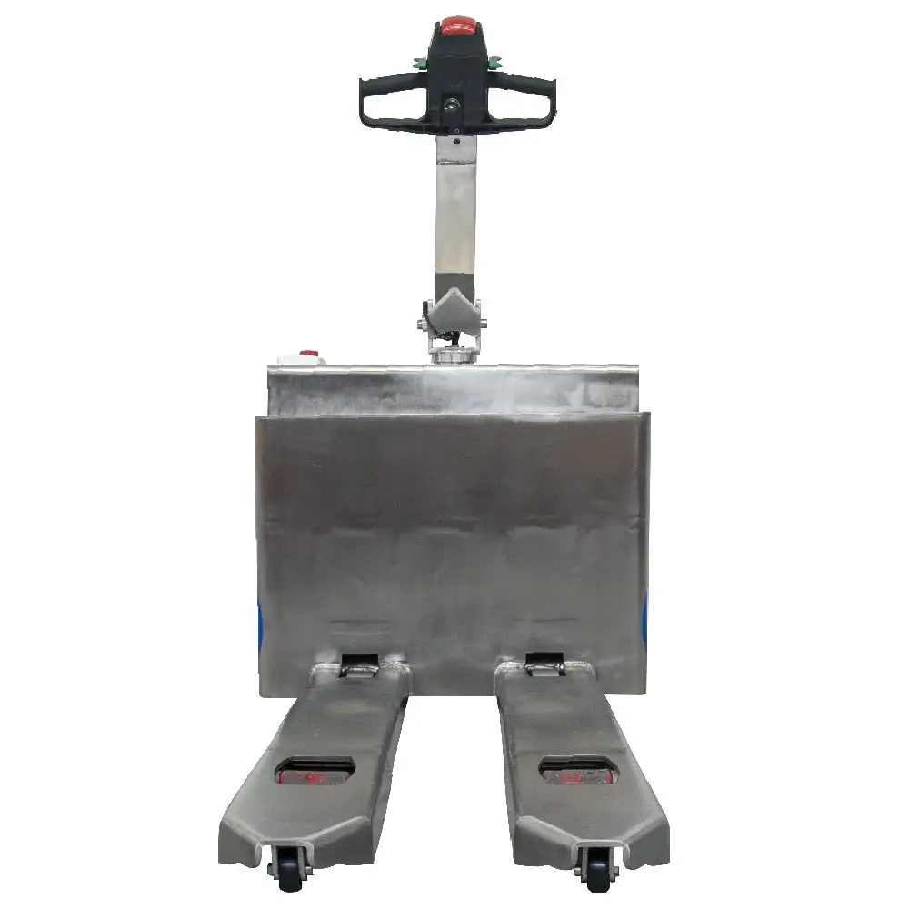 transpallet elettrico in acciaio inox