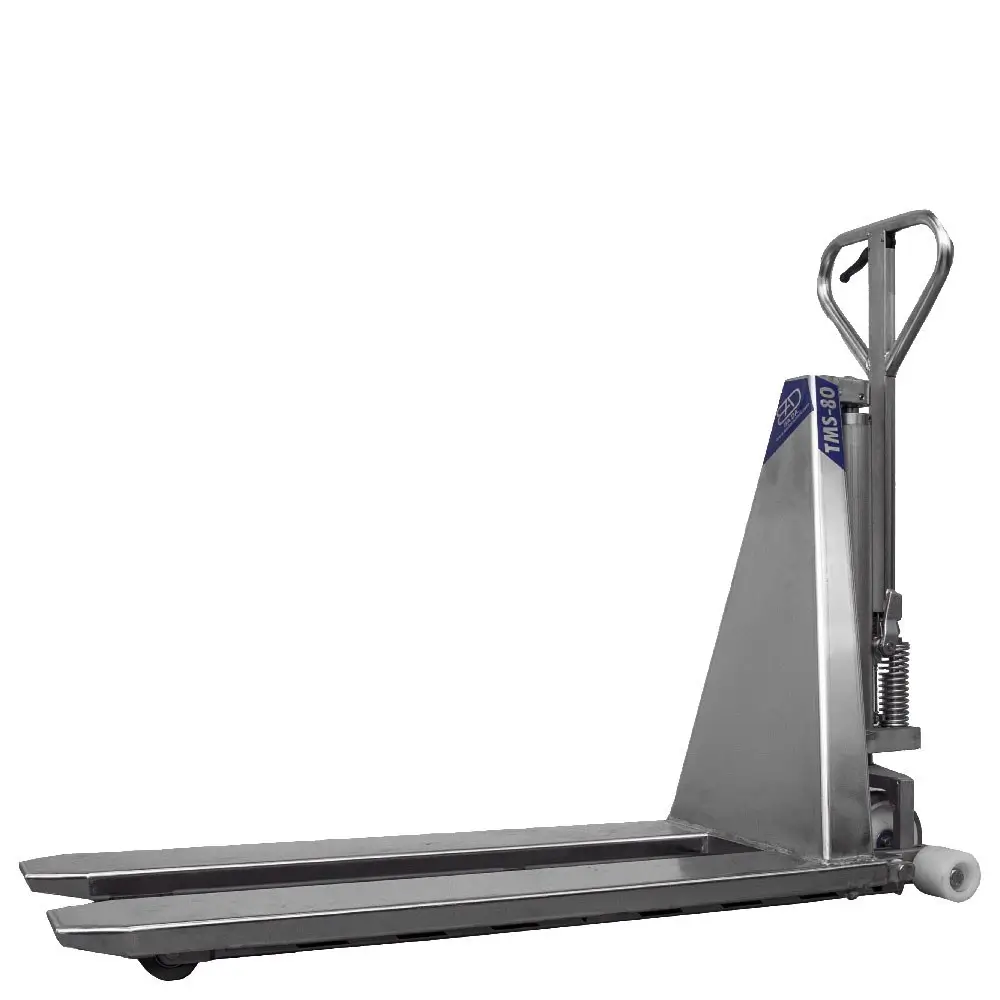 transpallet pantografo acciaio inox
